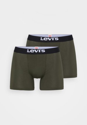 MEN SOLID BASIC BRIEF 2 PACK - Boxerkalsong - khaki