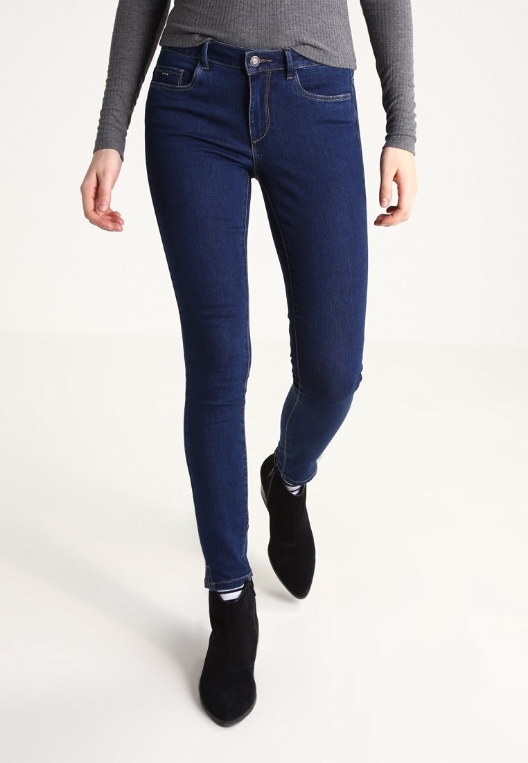 ONLY Skinny džíny - dark-blue denim