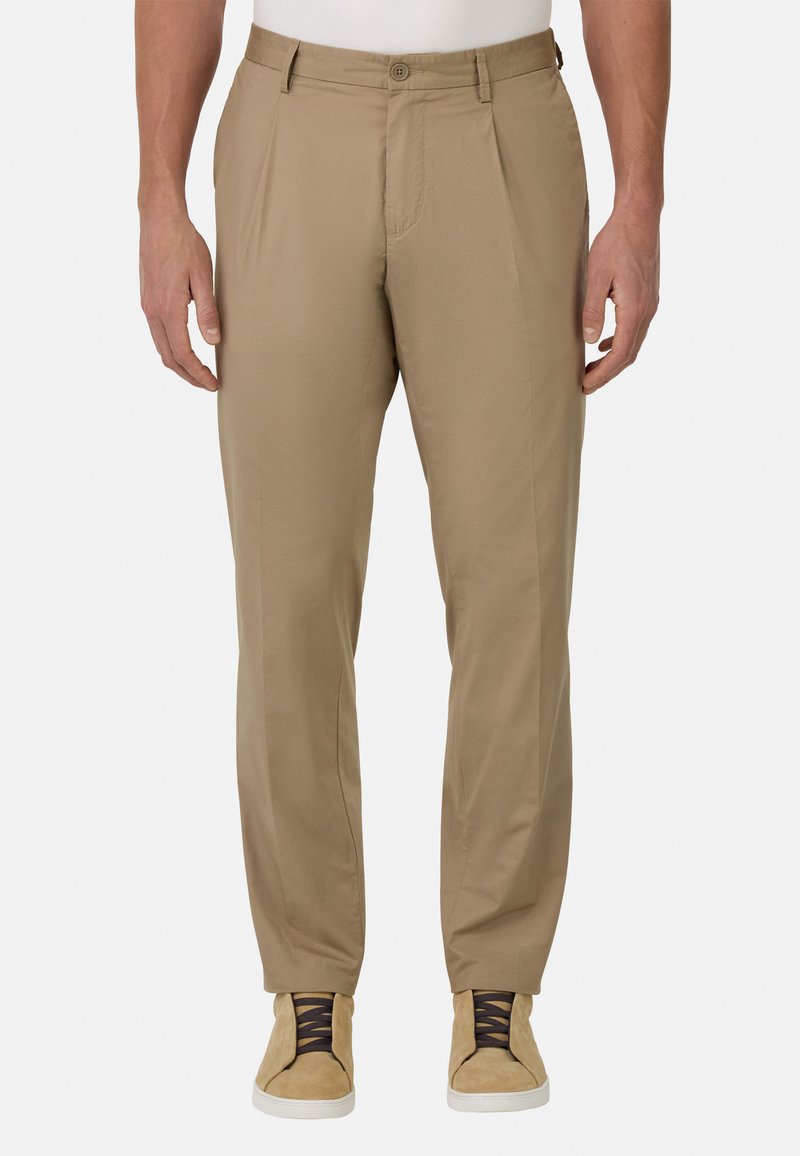 Boggi Milano - STRETCH PINCES - Chino - taupe, Agrandir