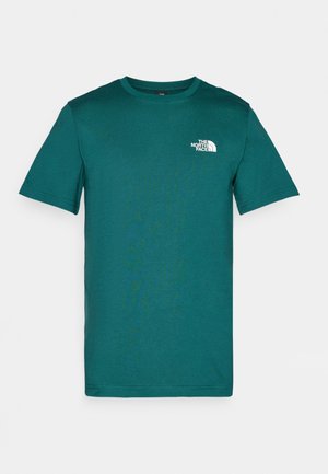The North Face SIMPLE DOME TEE - Potiskana majica - deep nori