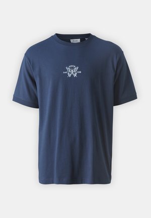 Only & Sons ONSMUNGO CHEST TEE UNISEX - T-shirts print - navy blazer