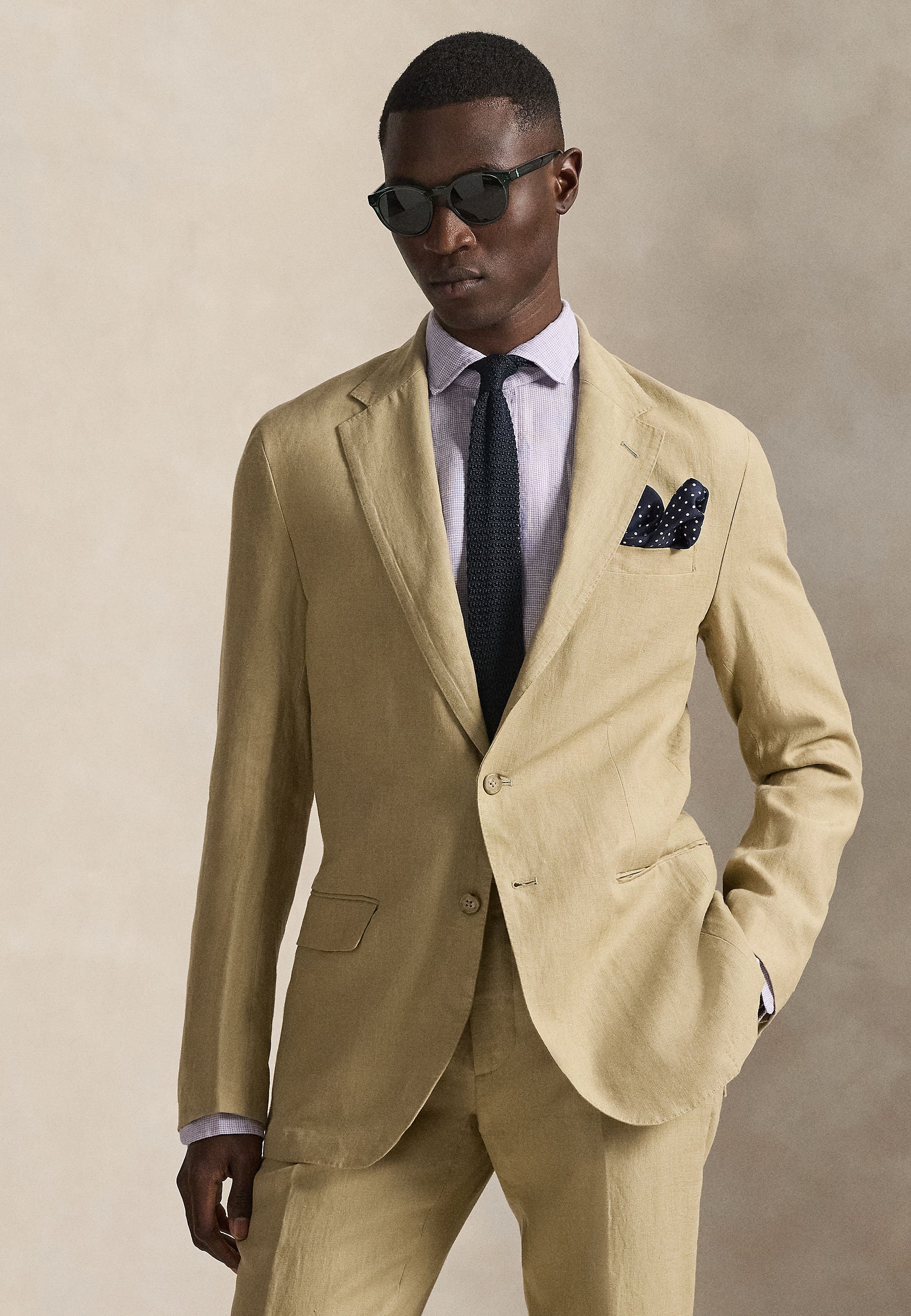 Polo Ralph Lauren POLO SOFT MODERN FIT LINEN SUIT JACKET - Kavaj 