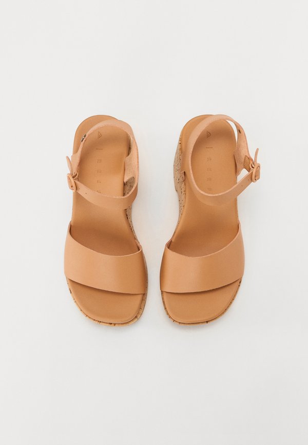 SUNSET SAYULITA - Ankle cuff sandals - natural2