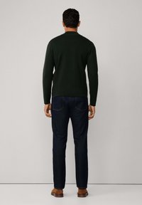 Hackett London Kardigán - hunter green