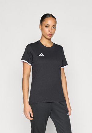 ENTRADA26 TEE - Basic póló - black/white