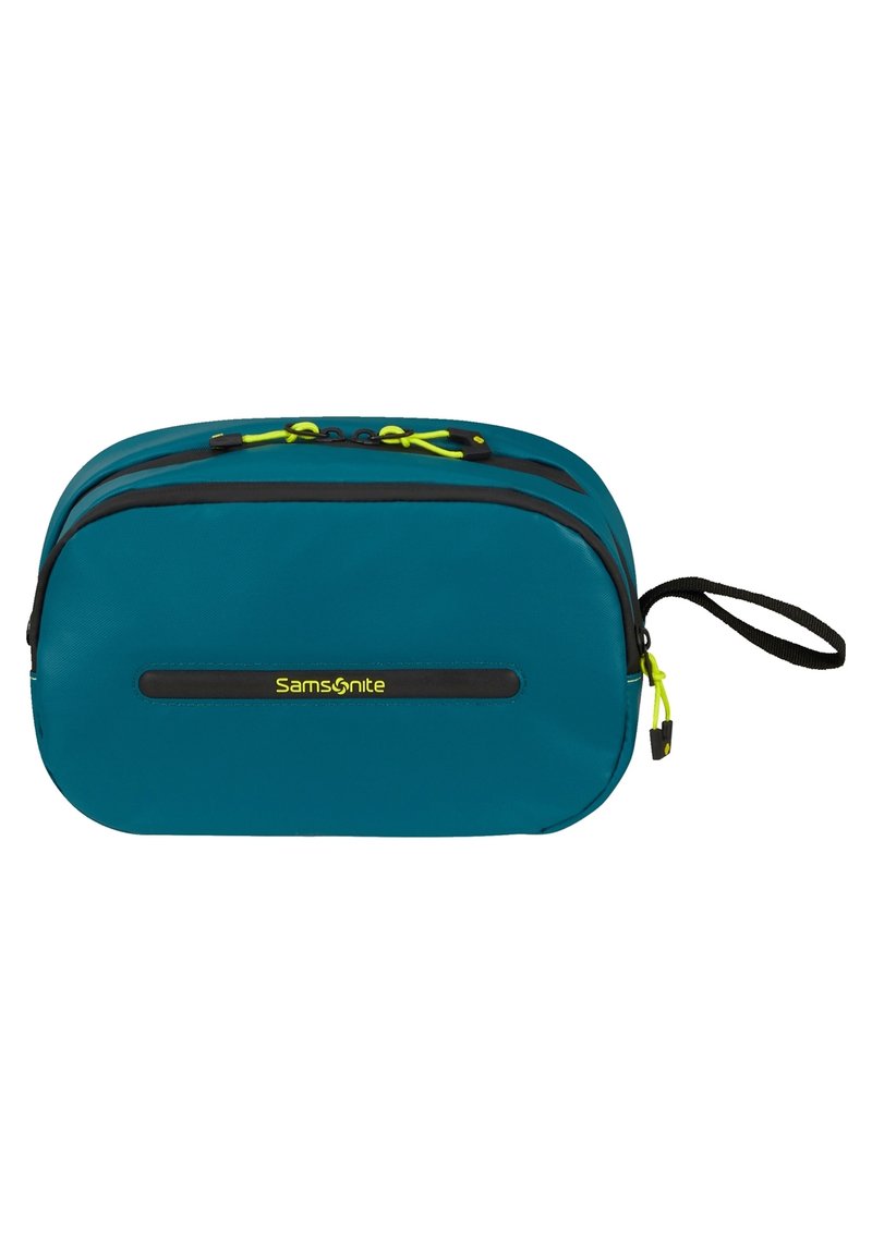 Samsonite TOILET KIT Wash bag petrol blue/lime/blue Zalando.de