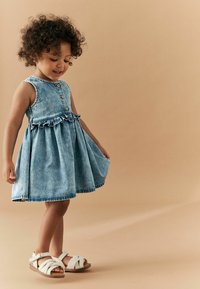 Next PEPLUM  REGULAR FIT - Nappali ruha - blue denim
