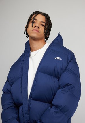 CLUB - Winter jacket - midnight navy/white