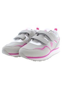 U.S. Polo Assn. NOBIK009 - Sneakers basse - light gray/fuxia