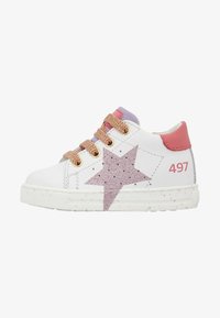 Non selezionato, weiß altrosa