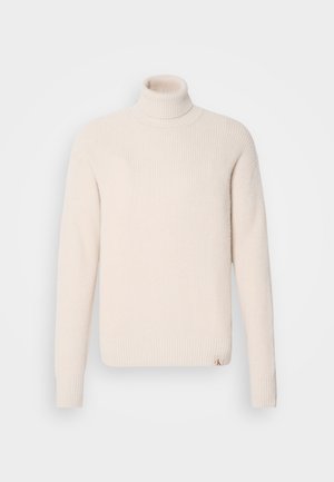 Calvin Klein Jeans ROLL NECK SWEATER - Pullover - moonbeam
