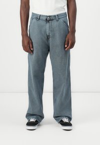 Carhartt WIP - SINGLE PANT SMITH TOWN - Jean boyfriend - black/blue fog Image miniature 1