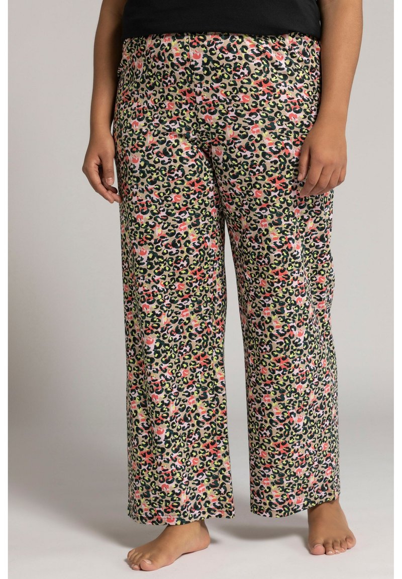 Damen Nachthemden | Ulla Popken Nachtwäsche Hose noir/mehrfarbig - QR57127 Damen Nachthemden | Ulla Popken Nachtwäsche Hose noir/mehrfarbig - QR57127