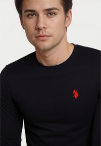 U.S. Polo Assn. Longsleeve - schwarz