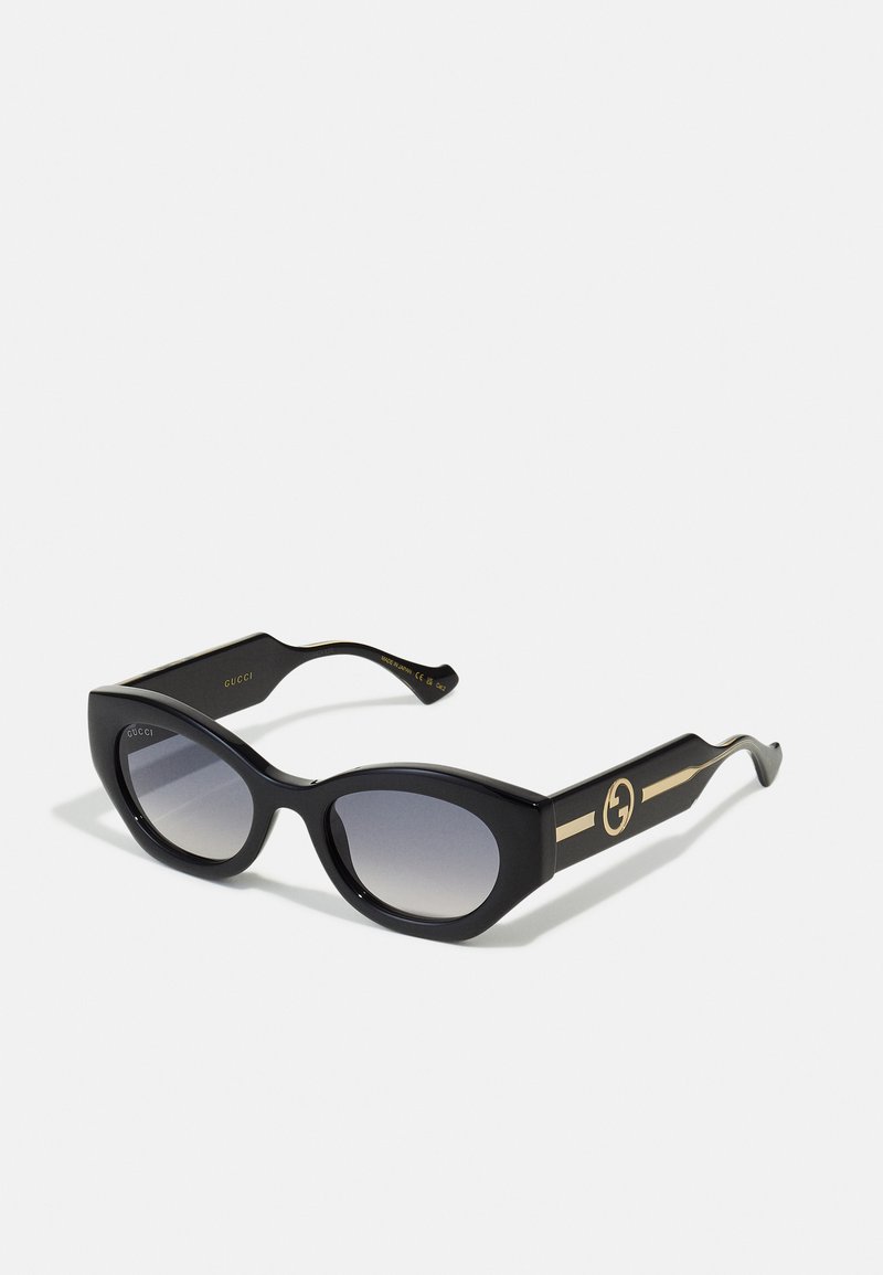 Gucci - Saulesbrilles - black/crystal/grey, Palielināt