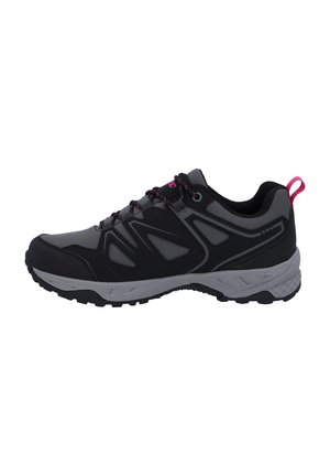 SAUNTER - Hiking shoes - hellgrau schwarz