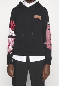 Iceberg Jersey con capucha - black