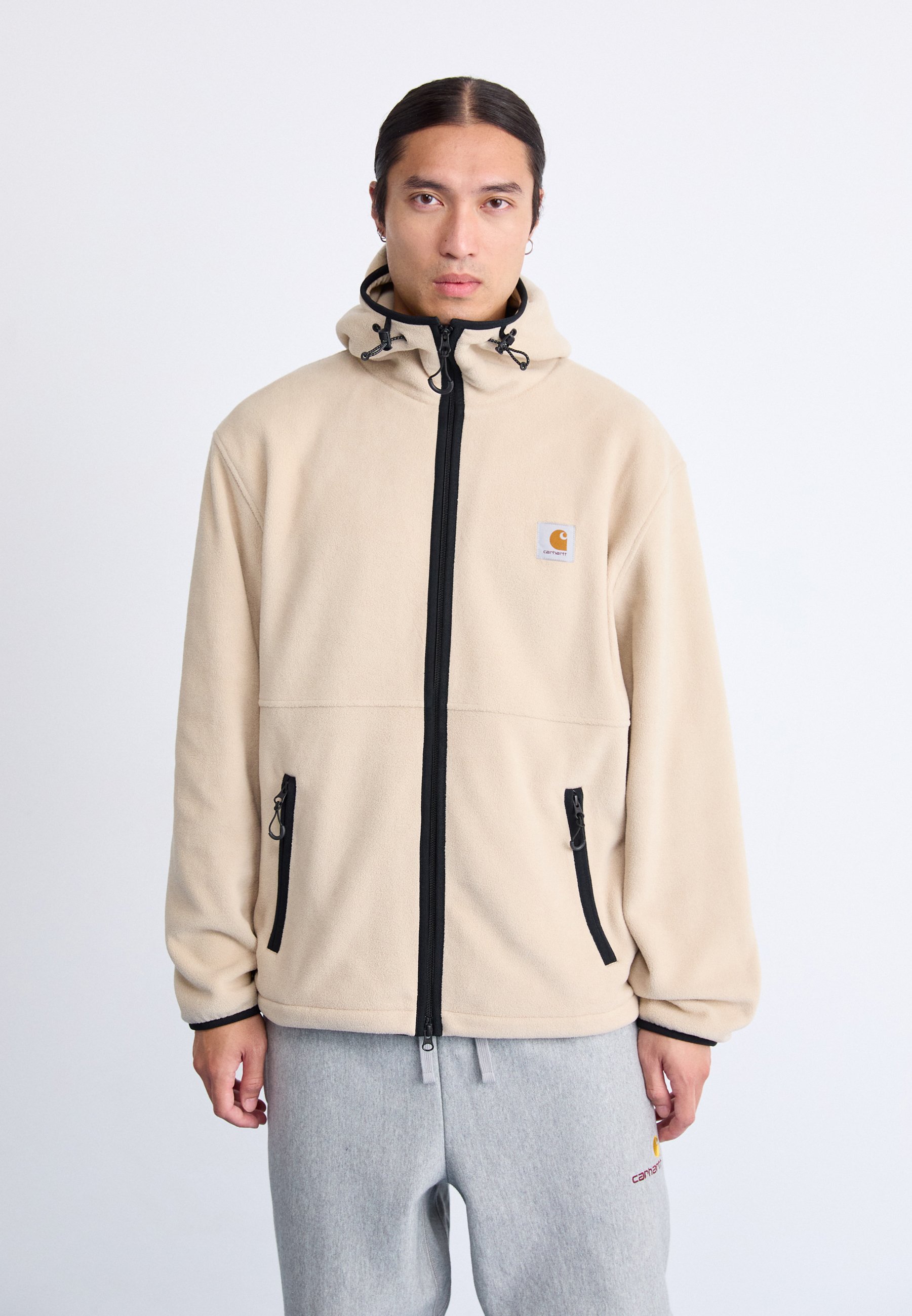 Polaire Carhartt Wip Veste Polaire Homme Beige Carhartt WIP BLEVIN