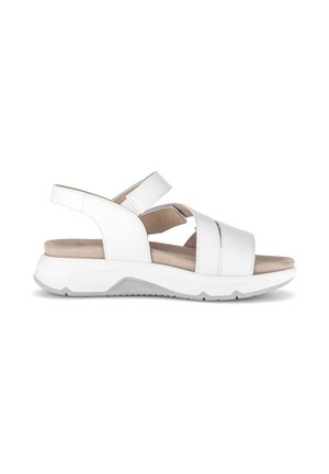 ROLLINGSOFT - Wedge sandals - weiss