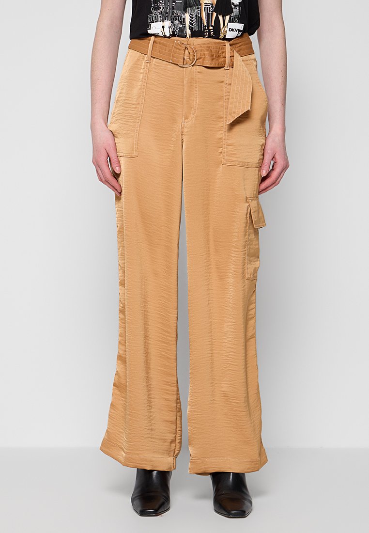 DKNY Cargobroek bruin