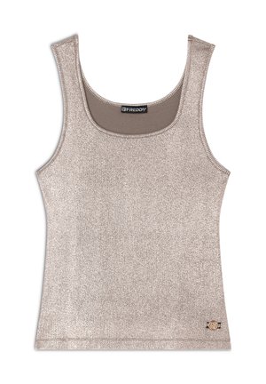 Freddy IN COATED CON SCOLLO AMPIO - Top - peach whip