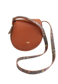 FABLE ENGLAND SADDLE - Cross body bag - tan