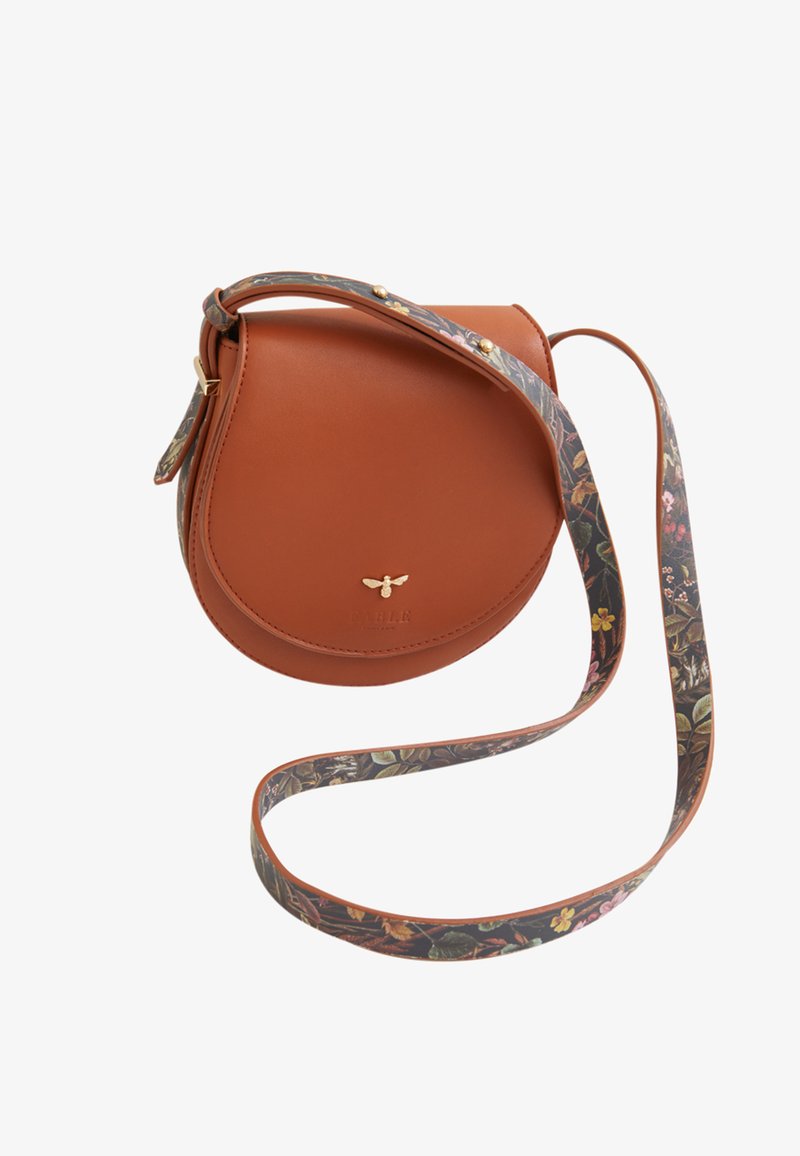 FABLE ENGLAND SADDLE - Cross body bag - tan