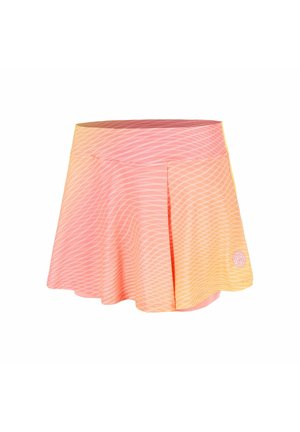BIDI BADU, ROCK WAVY SKIRT G - Jupe de sport - candlelight peach logo white