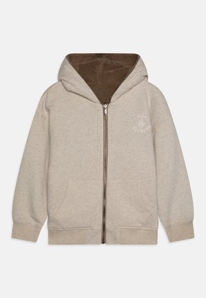 REVERSIBLE CAPUCHE UNISEX - Sudadera con cremallera - ecru