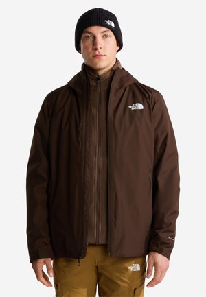 The North Face, M QUEST MONO TRICLIMATE - Хардшел яке - dark chestnut-smokey brown