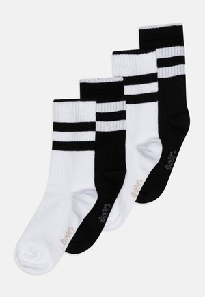 STRIPES 4 PACK - Sokid - black/white