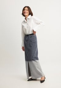NA-KD Maxi skirt - ombre print