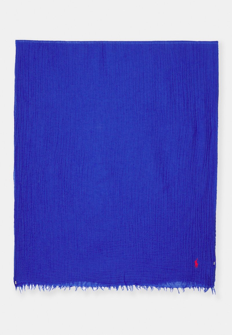 Polo Ralph Lauren FRINGE TRIM SCARF - Šalikas - bright royal