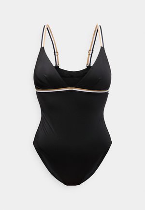 BOSS ICONIC SWIMSUIT - Fato de banho - black