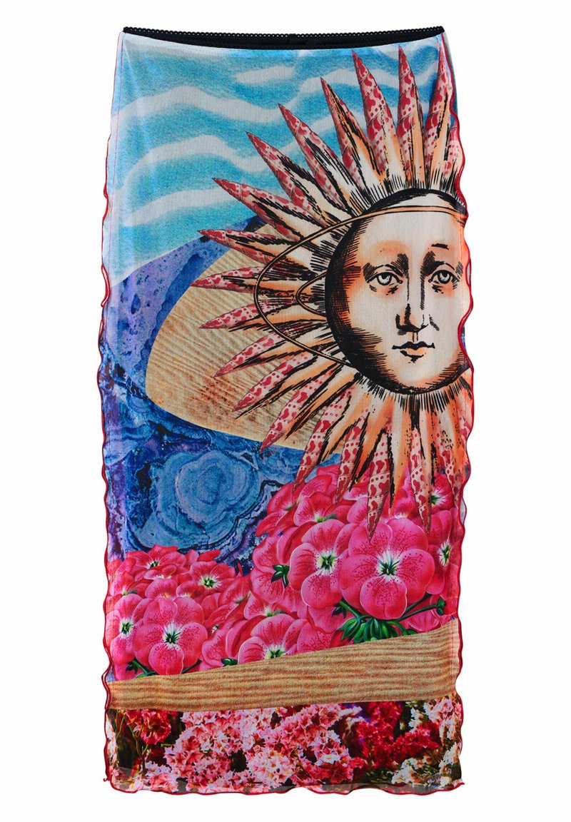 Desigual Kokerrok meerkleurig