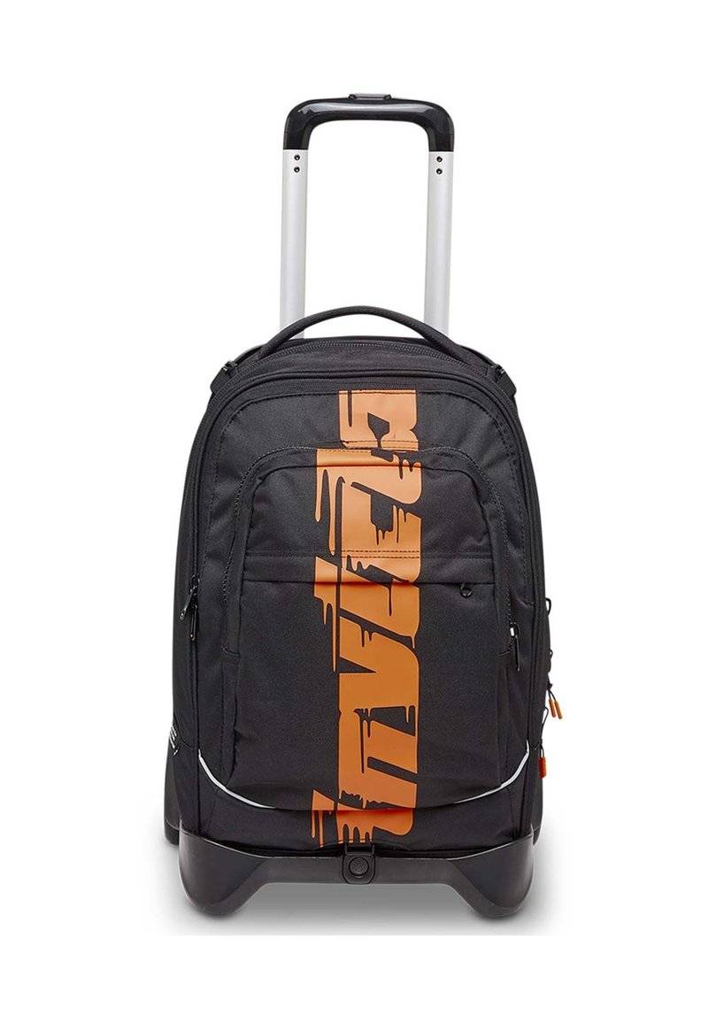 Zaino Trolley Scuola Invicta 3 In 1 Sganciabile - Trasformabile In Zaino, Blu, 34 Litri