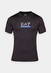 VIGOR7 TEE BIG LOGO - Camiseta deportiva - black bean