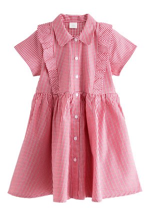 Next REGULAR FIT - FRILL   - Blusenkleid - red