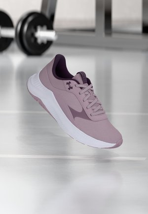 Under Armour, AURORA 3 - Тренировъчна обувка - mauve pink/white/purple echo
