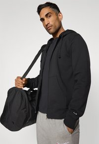 Champion ICONS TONAL FULL ZIP HOODIE - Zip-up sweatshirt - black