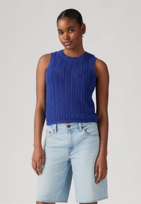 Levi's® - SUNRISE CROCHET TANK - Top - mazarine blue Thumbnail Image 1