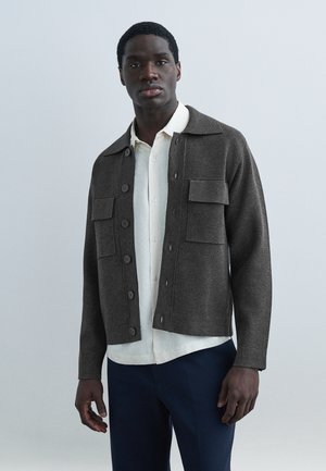 HOME CARDIGAN - Gilet - dark grey