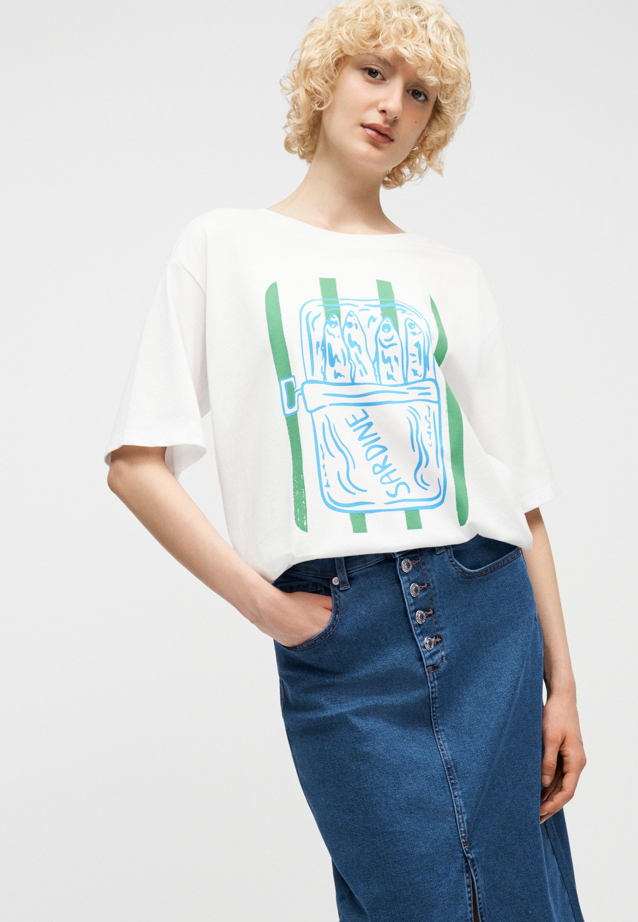 Denim ONLSILJA Denim Midi