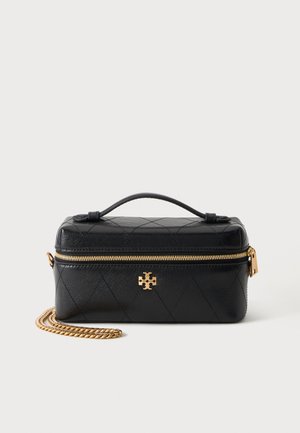 Tory Burch, CHARLIE QUILTED EAST WEST VANITY CASE - Τσάντα χειρός - black