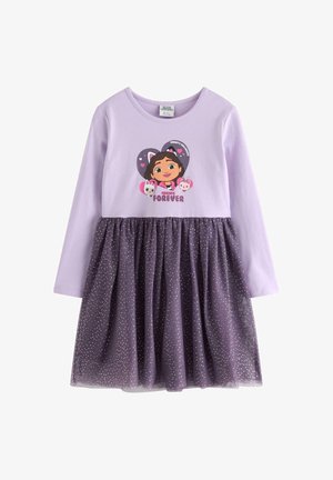 Lindex, LINDEX GABBY'S DOLLHOUSE LONG-SLEEVED DRESS LINDEX - Jerseykjole - light lilac