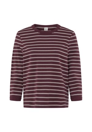 BRAX, STYLE CIRA M - Langærmet T-shirt - blackberry violet