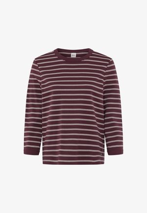 BRAX, STYLE CIRA M - Langærmet T-shirt - blackberry violet