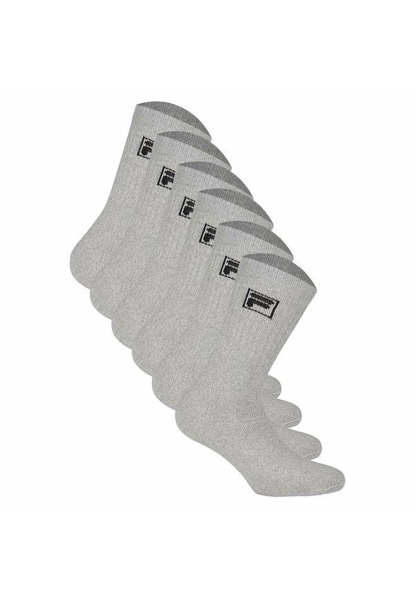 6 PAAR UNISEX - Socks - grau