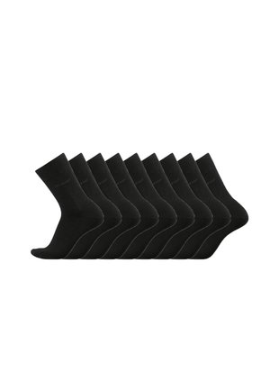 9 PACK  - Socken - schwarz