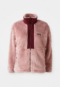 BOUNDLESS DISCOVERY FULL ZIP - Fleecejakke - eraser pink/rich wine
